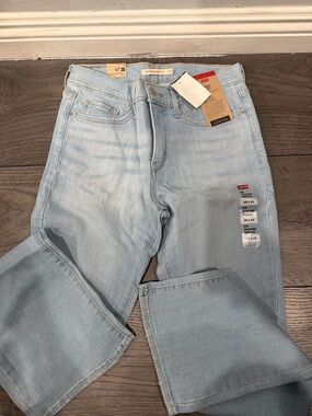 Levi's Light Blue Shaping Bootcut Jeans